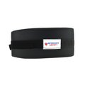 Interstate Safety 6" Weightlifting / Back Support Belt w/Low Profile Torque Ring Closure & Waterproof Foam Core - Med 40152-M